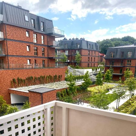 Ferienwohnung Apartament Malczewskiego Blisko Centrum Danzig Exterior foto