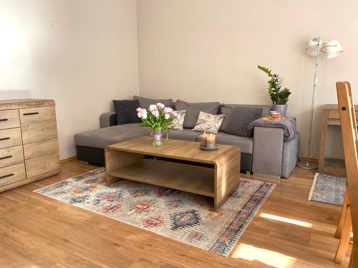Ferienwohnung Apartament Malczewskiego Blisko Centrum Danzig Exterior foto