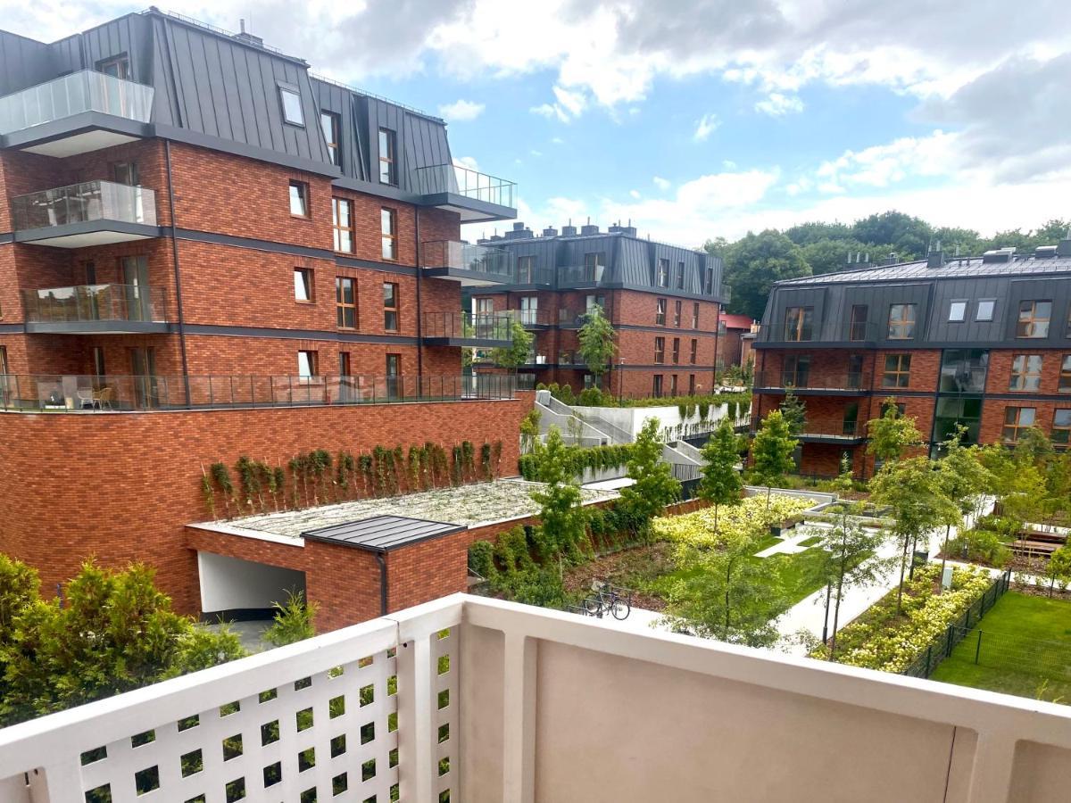 Ferienwohnung Apartament Malczewskiego Blisko Centrum Danzig Exterior foto