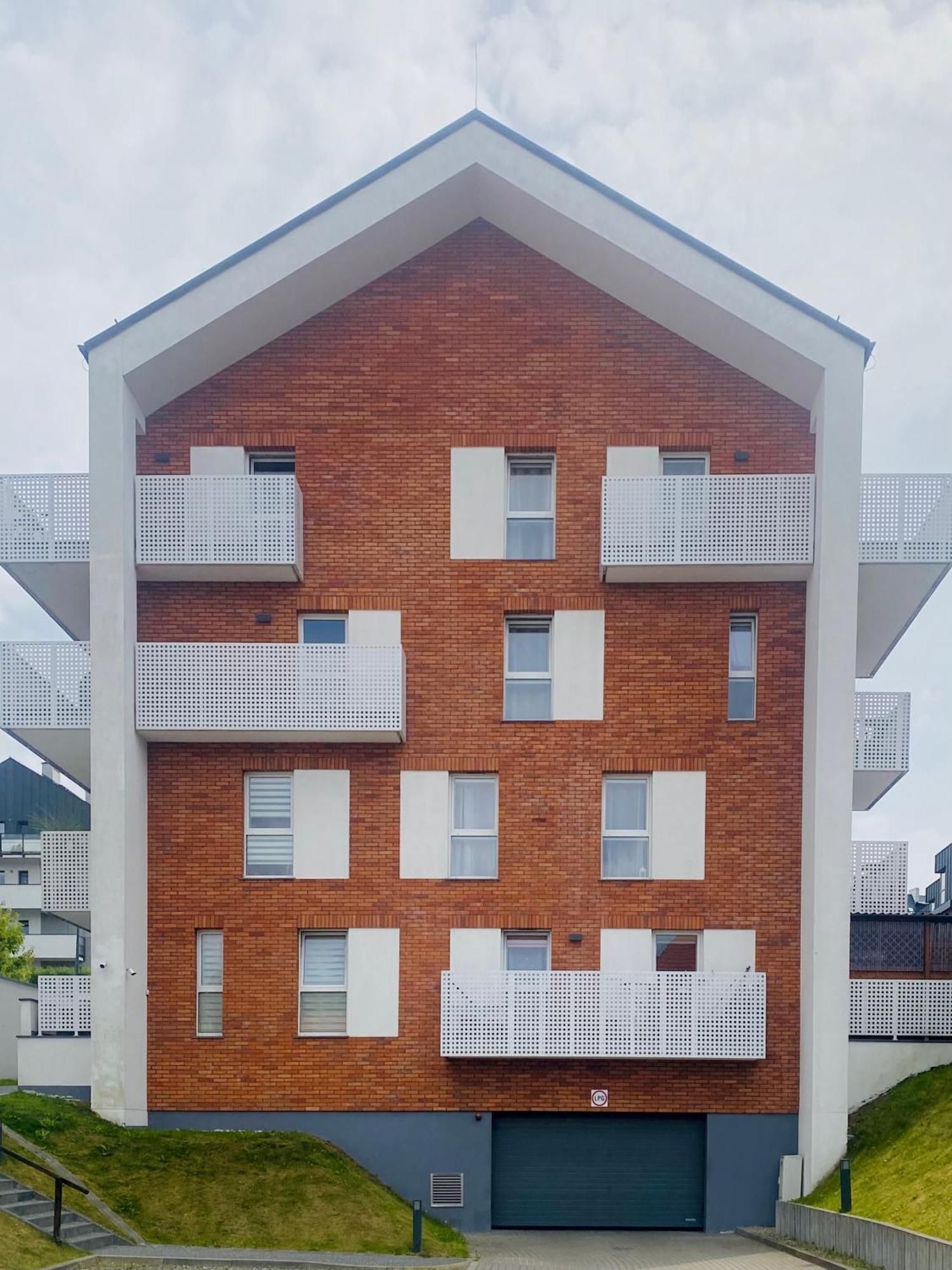 Ferienwohnung Apartament Malczewskiego Blisko Centrum Danzig Exterior foto